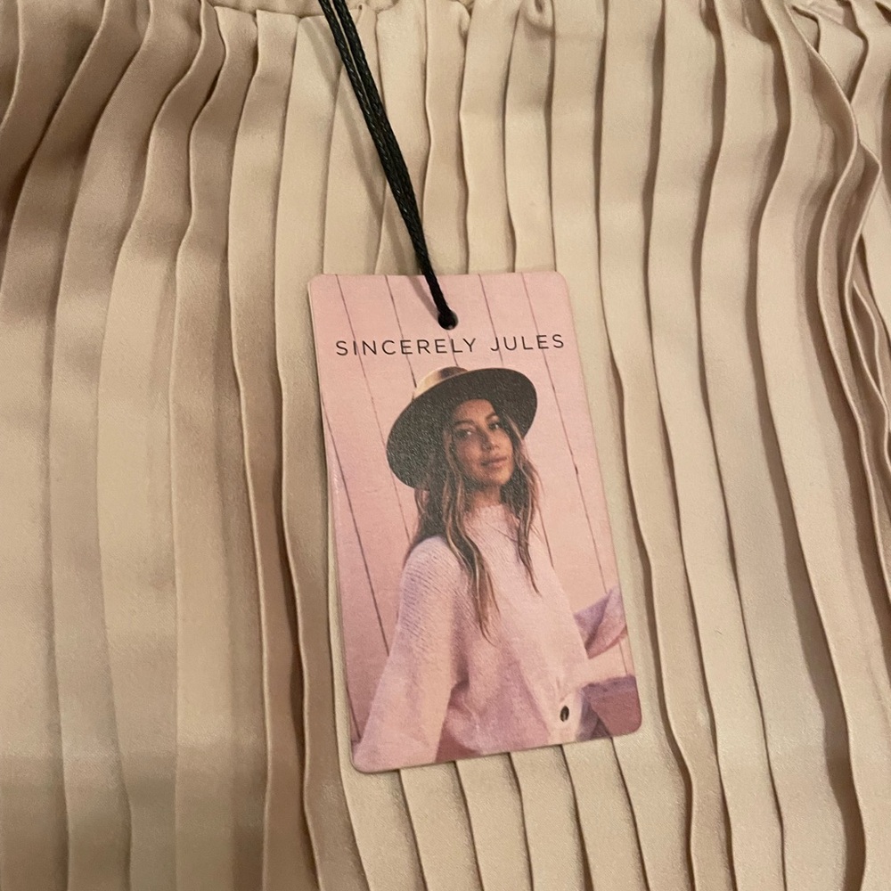 Sincerely Jules pleated skirt